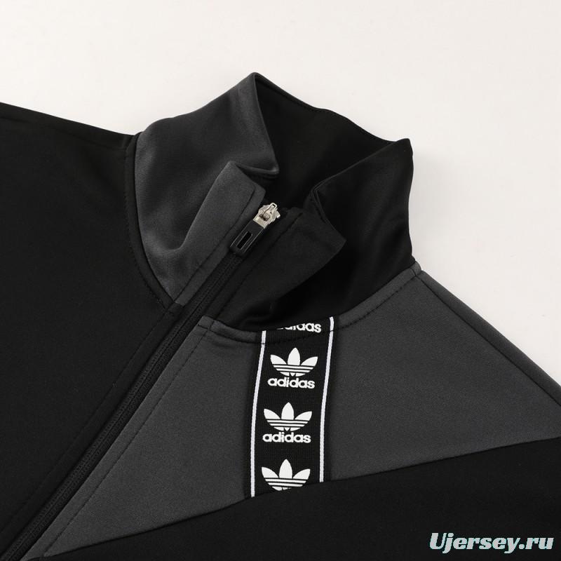23/24 Adidas Original Black/Grey Full Zipper +Pants