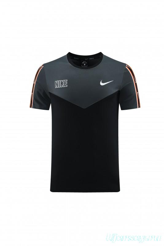 23/24 NIKE Black/Grey Short Sleeve Jersey+Pants