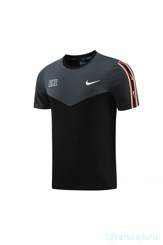 23/24 NIKE Black/Grey Short Sleeve Jersey+Pants