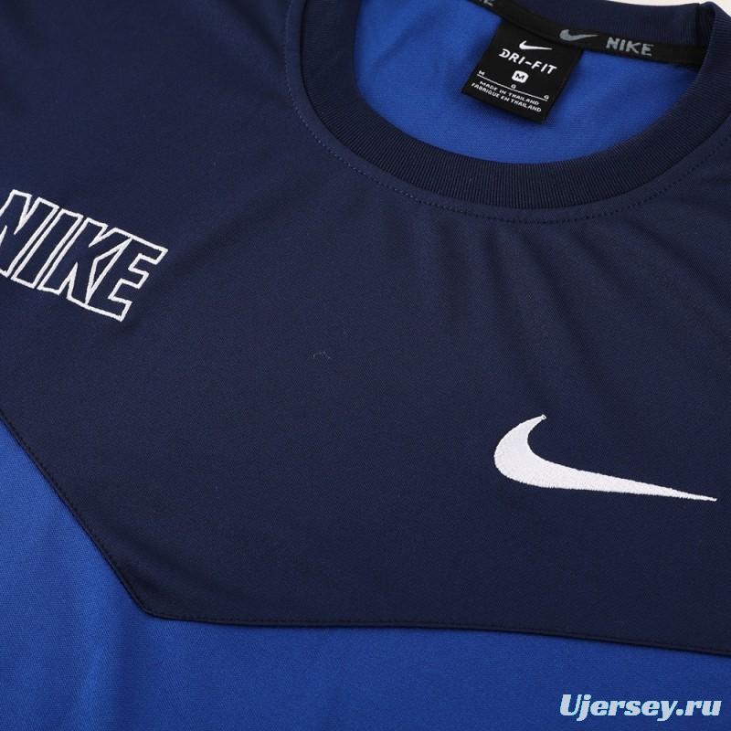 23/24 NIKE Black/Blue Red Short Sleeve Jersey+Pants