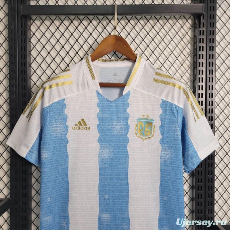 Retro 2021 Argentina x Maradona Tribute Home Jersey
