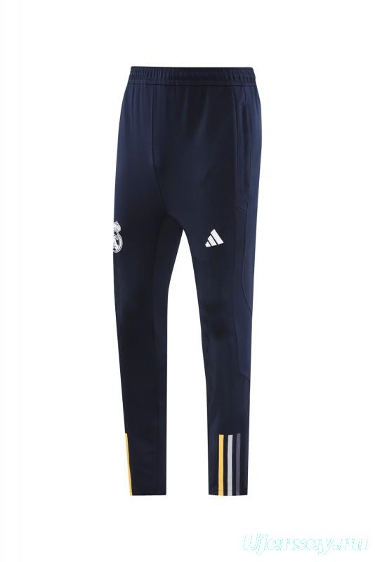 23/24 Real Madrid Navy Full Zipper Jacket+Pants