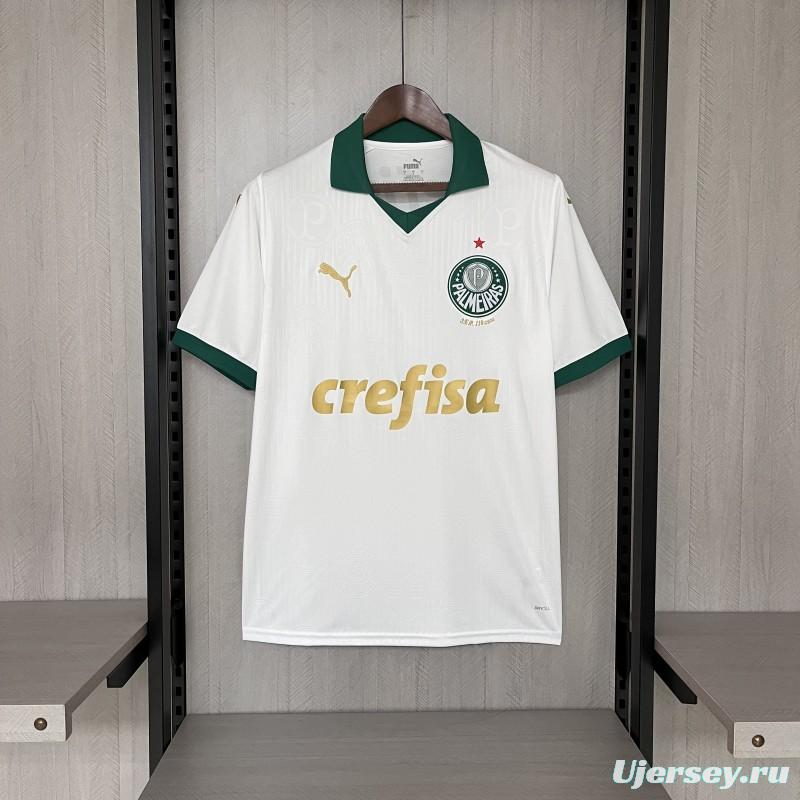 24/25 Palmeiras Away White Jersey