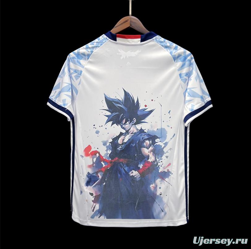 Retro  2016 Japan Dragon Ball Goku Jersey