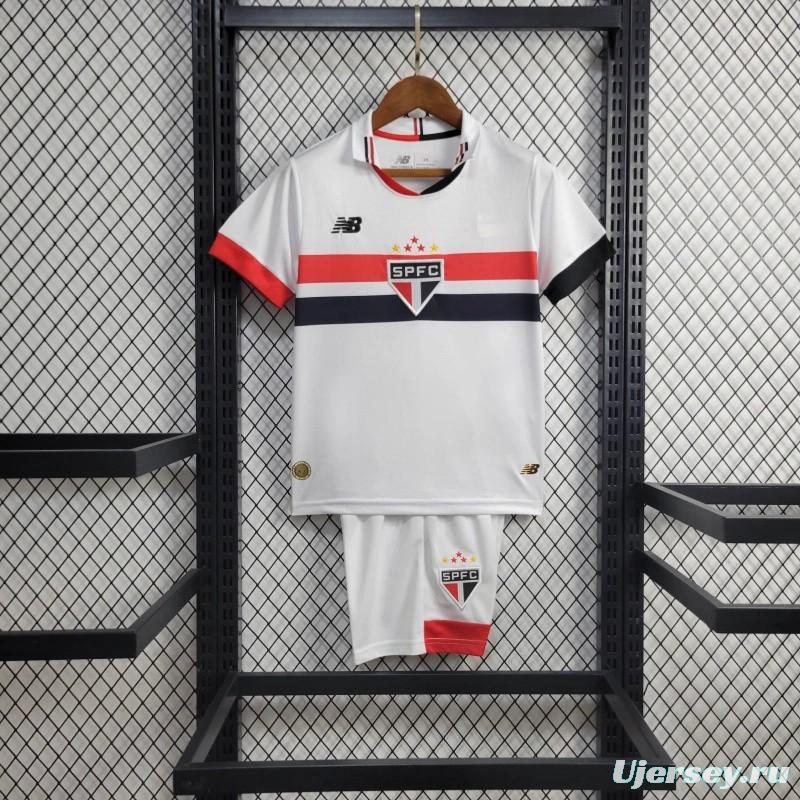 24/25 Kids Sao Paulo Home Jersey