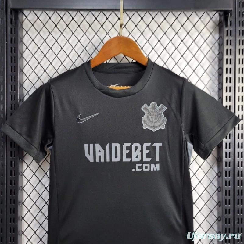 24/25 Kids Corinthians Away Jersey