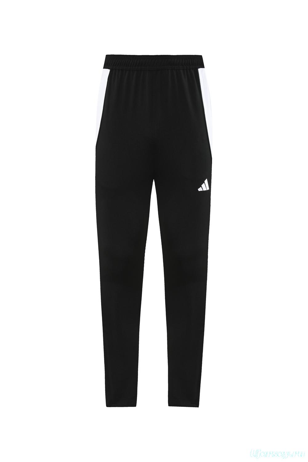 2024 Adidas Black Half Zipper Jacket+Pants