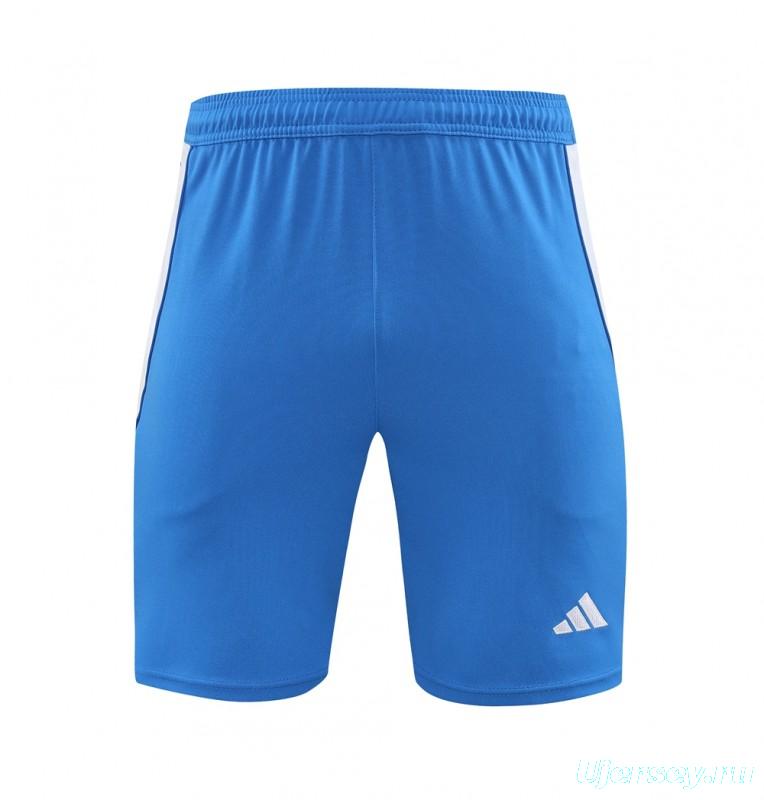 2024 Adidas Blue Short Sleeve Jersey+Shorts