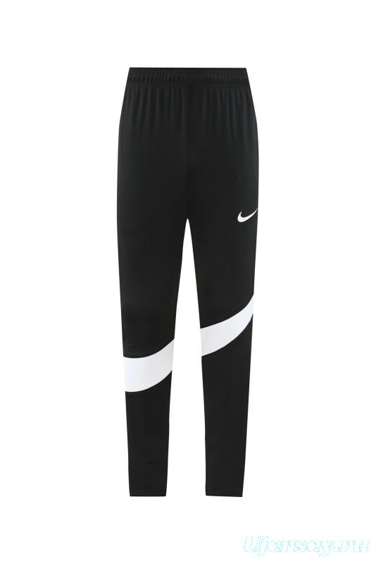 2024 Nike Black/White Half Zipper Jacket+Pants