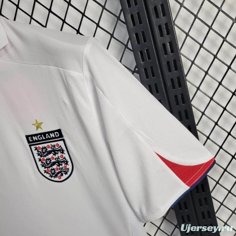 Retro 2006 England Home Jersey