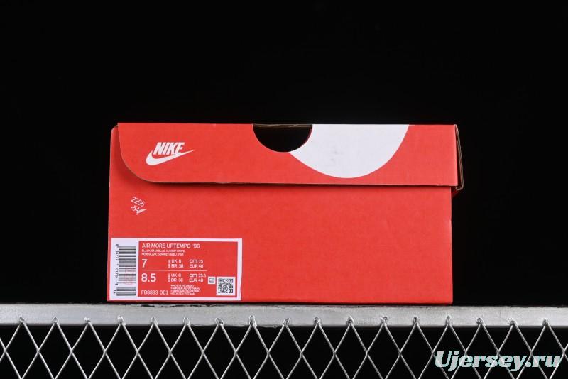 Nike Air More Uptempo 96 QS Classic High Street Casual Basketball Shoes - FB8883-001