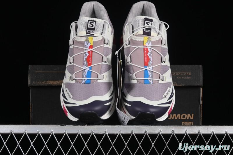 Salomon XT-6 GTX Outdoor Trail Running Shoes - 472066-22