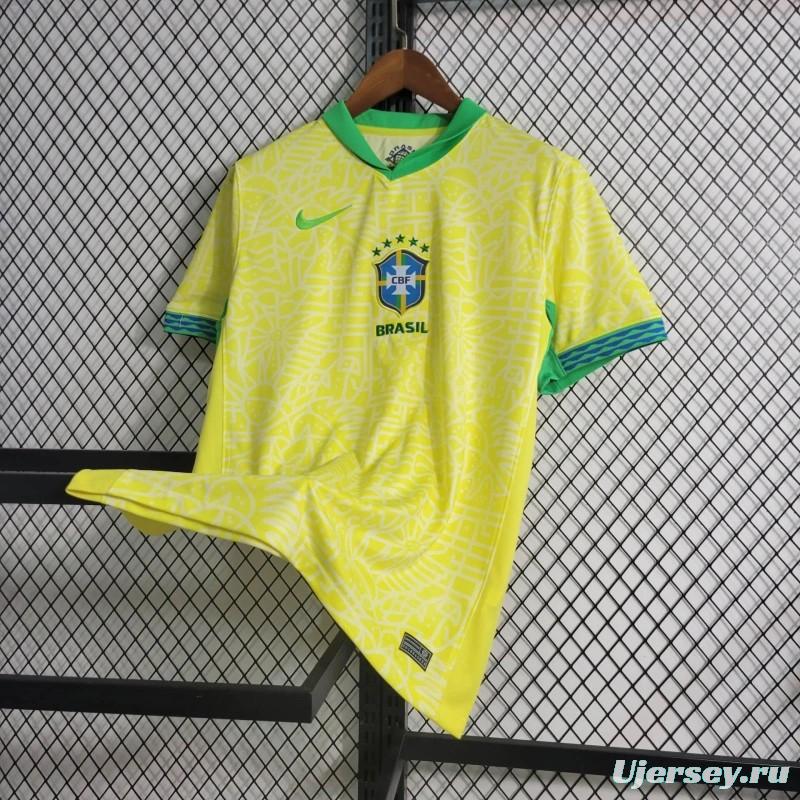 2024 Brazil Home Jersey