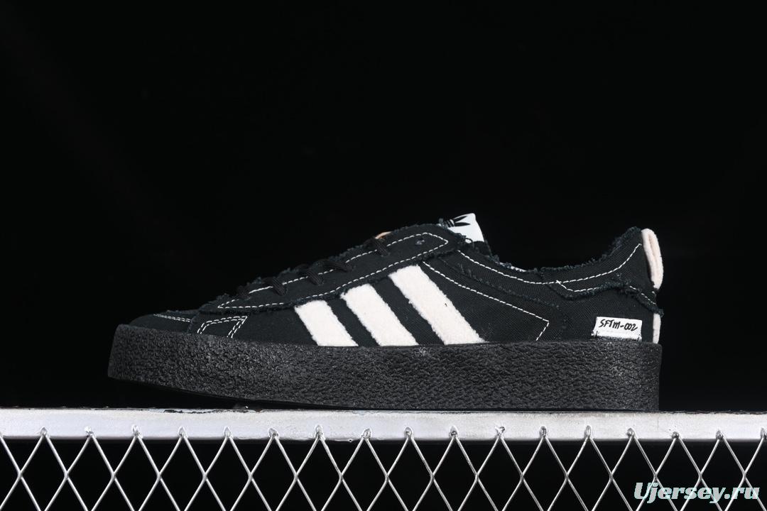 Adidas Song For The Mute x Ad Originals Campus 80s Lifestyle Sneakers with Non-Slip Durability - ID4793