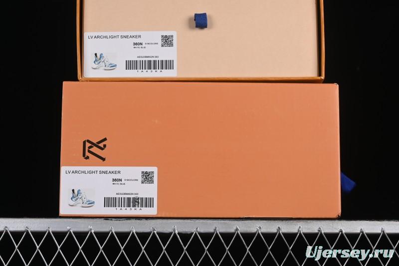 Louis Vuitton Archlight Sneakers with Wave-shaped Sole and Oversized Tongue - MBJ0