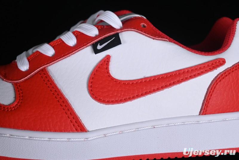 Nike Ebernon Low Premium Black White Low-Top Versatile Breathable Casual Sneakers - AQ1774-101