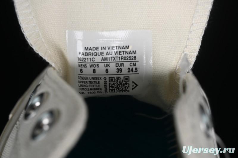 Converse Chuck 1970s Original Cream White Low-Top Casual Canvas Shoes - 151230C