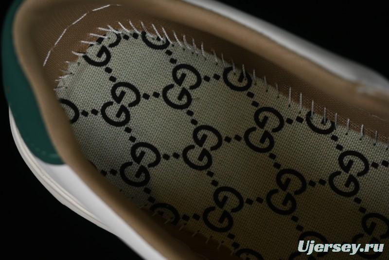Gucci Chunky B Screener GG Sneakers Retro Style with Classic GG Canvas and Leather Trim - 9Y9209666