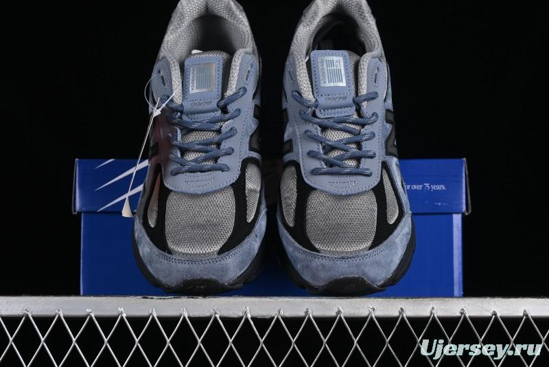 New Balance 990 Series Premium USA-Made Retro Running Shoes with Carbon Midsole - U990BB4