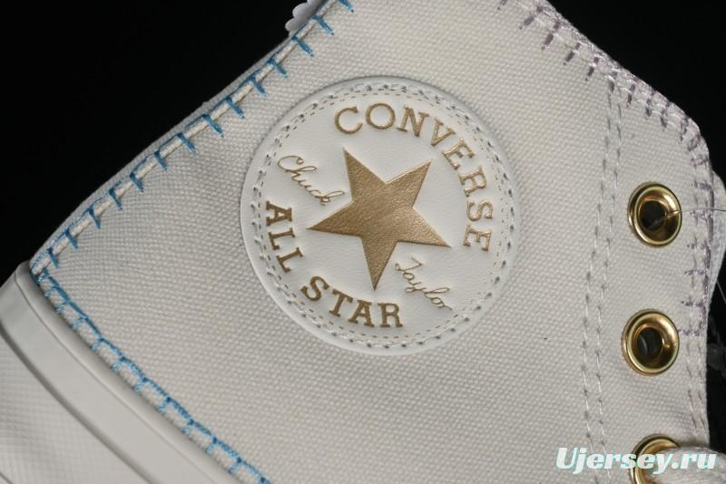 Converse All Star Lift Stitch Daisy Vulcanized Canvas Sneakers - A08731C