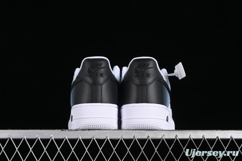 Nike Air Force 1 '07 Low Custom Anime Theme Gradient Brown Swoosh Casual Sneakers - FN0366-103