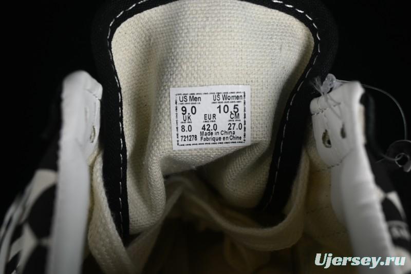 Vans Old Skool Reissue 136 High-End Series Canvas Sneakers with Toe Cap Design - VN000MT6BPQ