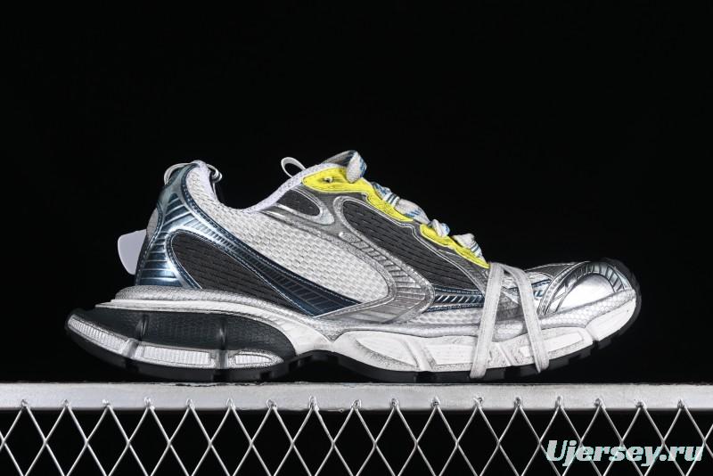 Balenciaga Phantom Sneaker Track Trainer Inspired with Transparent Heel Strap - W3XL57010