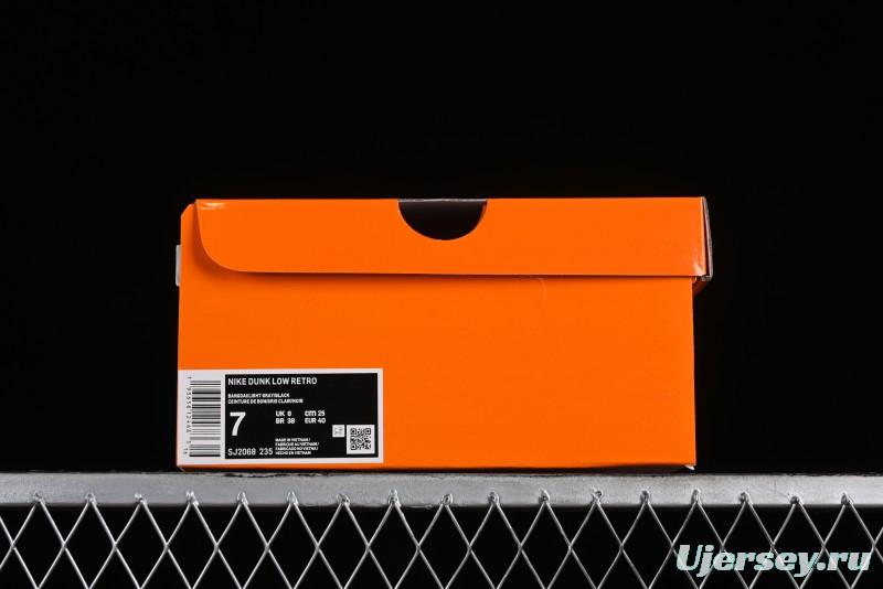 Nike SB Dunk Low LV Collaboration Anniversary Customized Sneakers in Off-White Black Swoosh Triple Floral - SJ2068-235