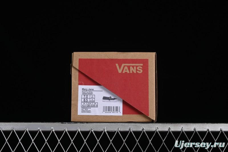 Vans Mary Jane Retro Canvas Shoes in Black - VN000CRR6BT