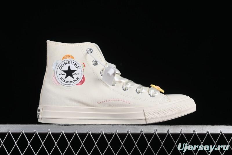 Converse All Star Retro Daisy Floral High Top Casual Sneakers - A05195C