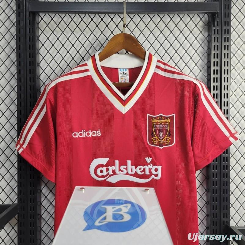 Retro 1995/96 Liverpool Home Jersey