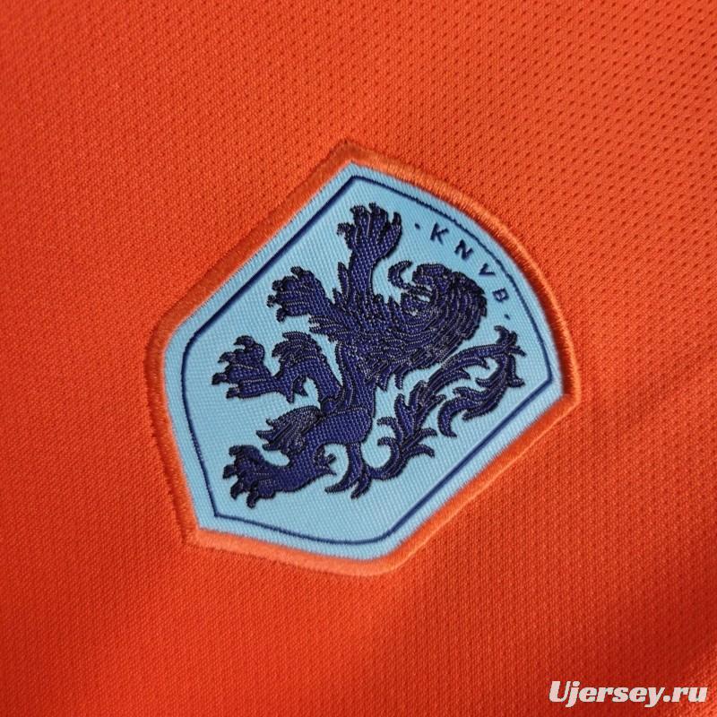 2024 KIDS Netherlands Home Jersey