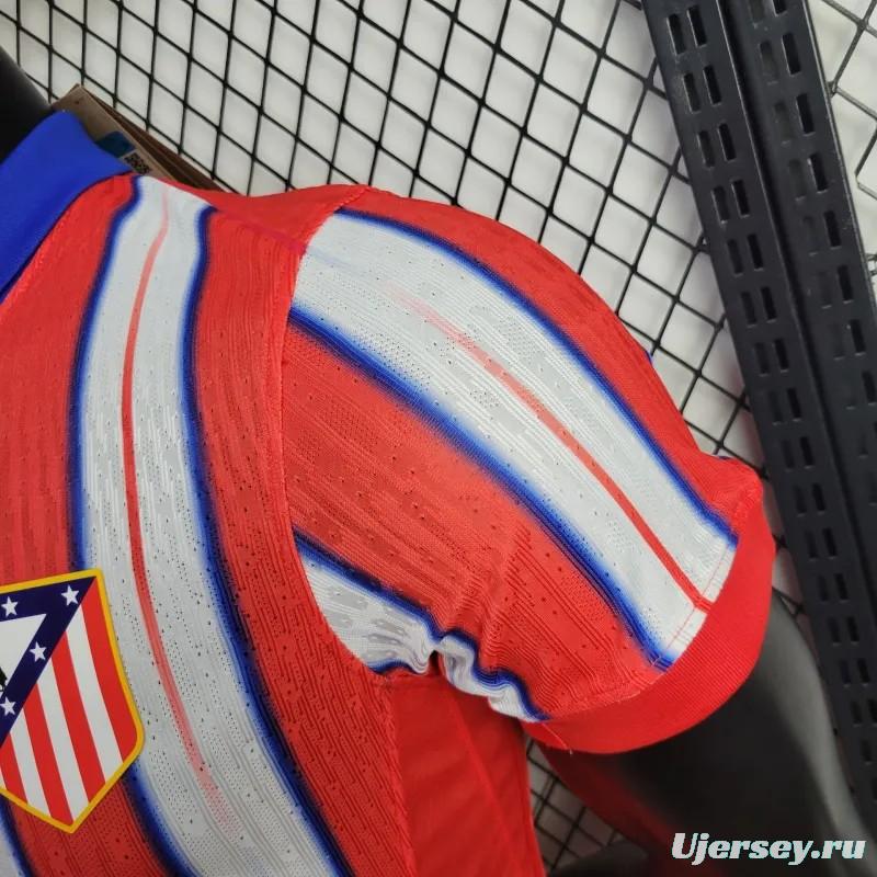 Player Version 24/25 Atletico Madrid Home Jersey