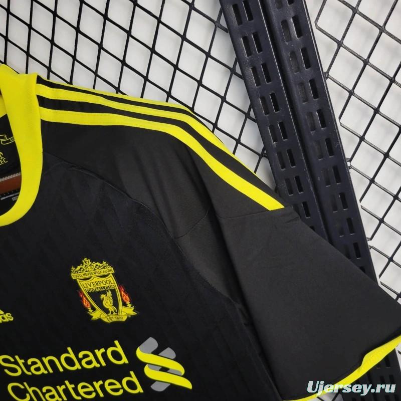 Retro 2010/11 Liverpool Third Black Jersey