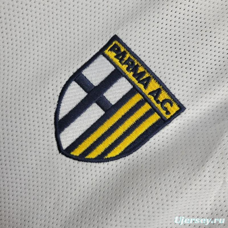 Retro 03/04 Parma Calcio Away White Jersey