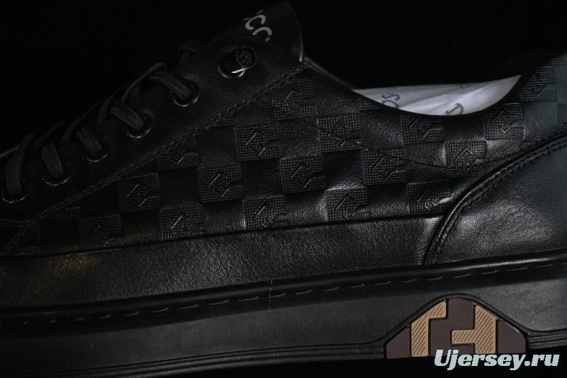 ECCO Soft 7 Classic Slip-On Loafers with Mosaic Pattern - 63231601001