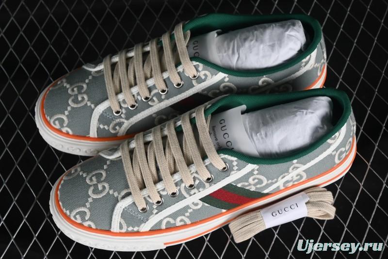 Gucci Tennis 1977 Print Sneaker Retro Casual Canvas Shoes - 02JPO9064