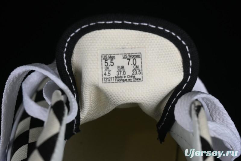 Vans Authentic Golden Coast Classic Checkerboard Slip-On Canvas Shoes - VN0A4BV4R6R