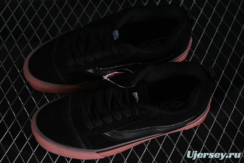 Vans Classics Knu Skool Chunky Tongue Retro Skate Shoes - VN000CRPGRN