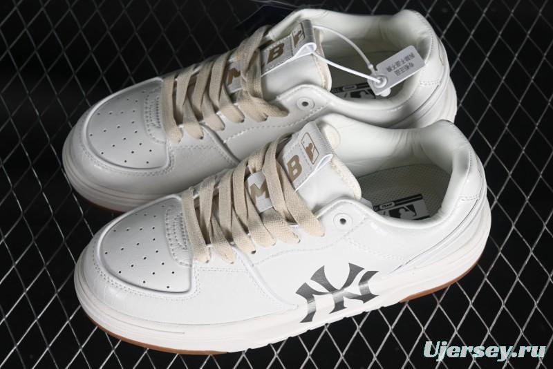 MLB Chunky Liner Metal Senior Series Lightweight Platform Casual Sneakers with 6cm Height Increase - 3ASXCLX4N50WHS