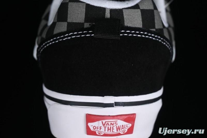 Vans Classics Knu Skool Retro Skate Shoes with Thick Tongue and Oversized Toe - VN0009QCB9P