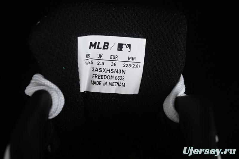 MLB NY HOFER Casual Sneakers with 6cm Height Increase - 3ASXHSN3N50BKS