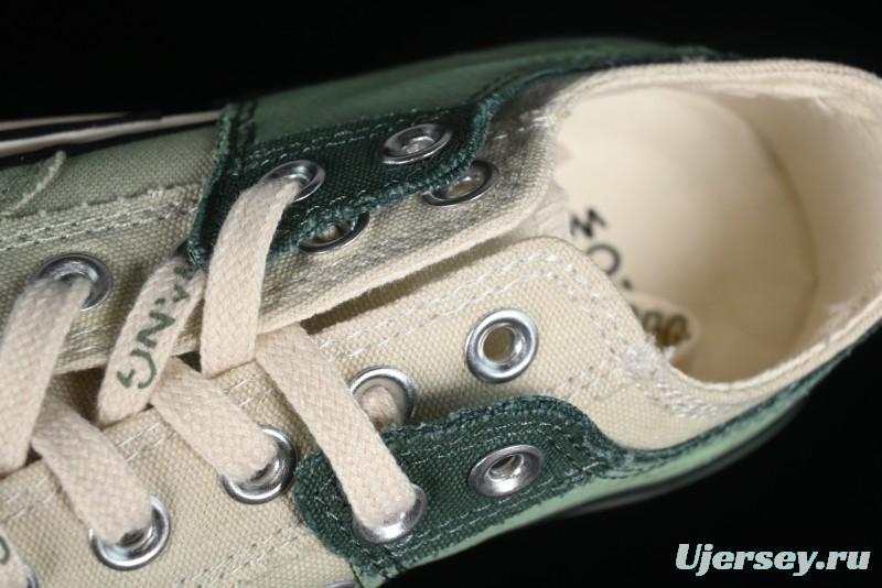 Feng Chen Wang Converse Chuck 70 Low Unisex Deconstructed Canvas Sneakers - A07636C