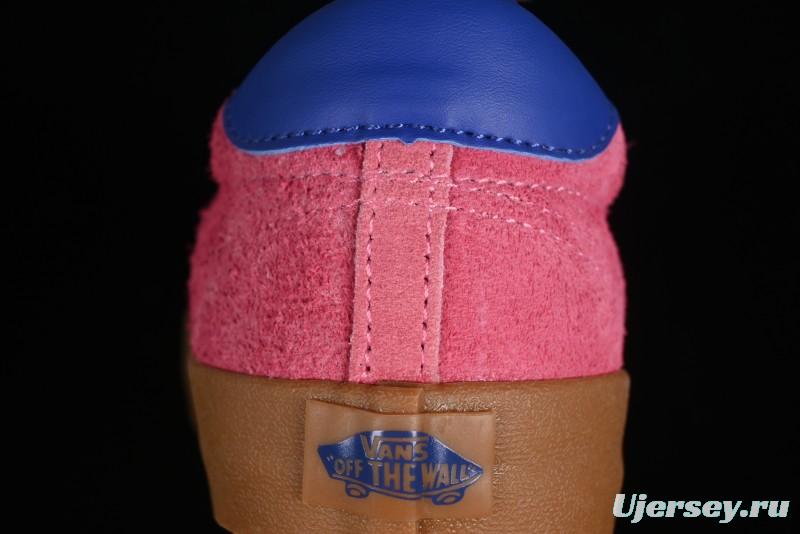 Vans Vault Og Sport Low Retro Suede Canvas Vulcanized Shoes in Dragon Fruit - VN000CQRCHL