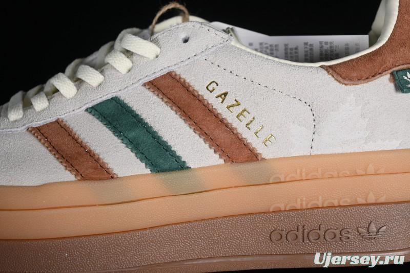 Adidas Originals Gazelle Bold IG3685 Low-Top Sneakers with Thick Sole for Casual Wear Anti-Slip and Durable - IG3685