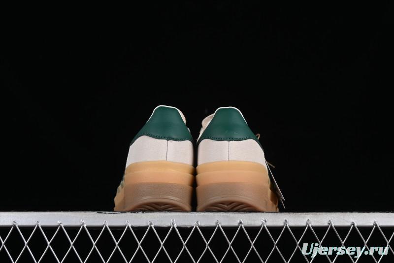 Adidas Originals Gazelle Bold ID7056 Low-Top Sneakers with Thick Sole for Casual Wear, Slip-Resistant and Durable - ID7056