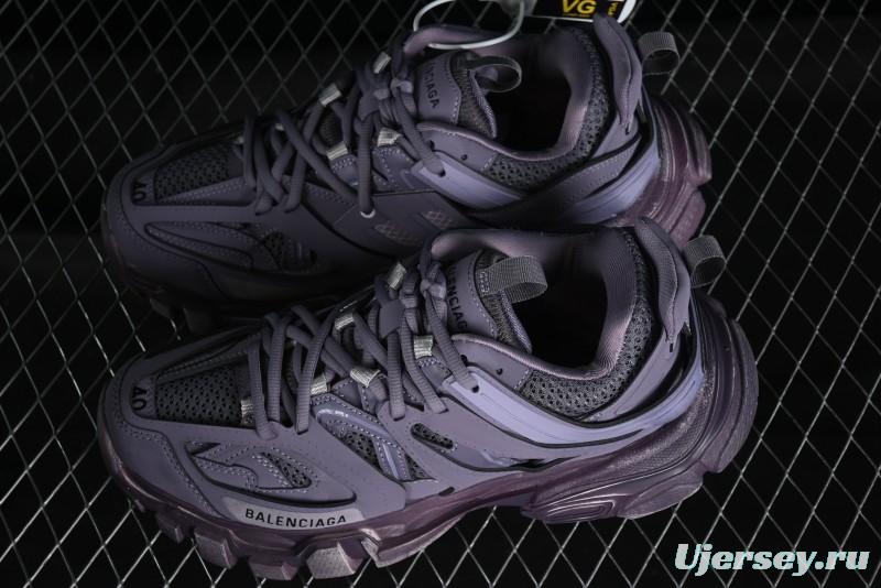 Balenciaga Track Sneaker Tess with Transparent Heel Strap - W1AC50620