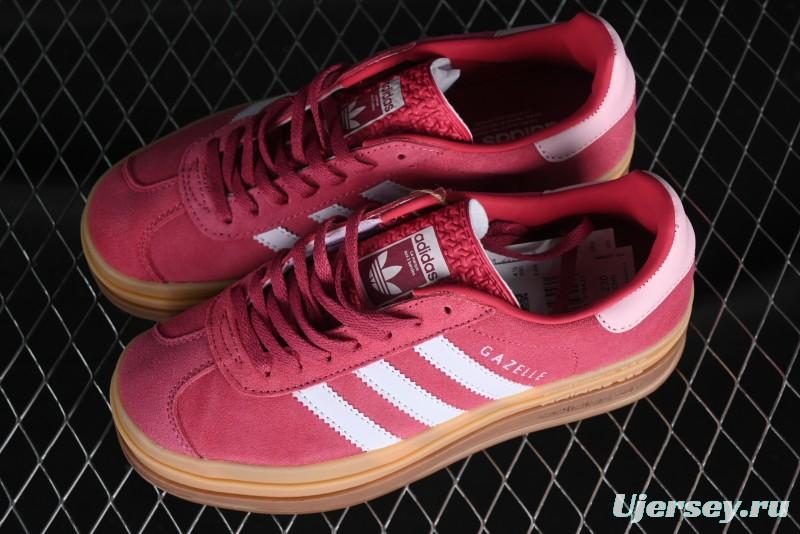 Adidas Originals Gazelle Bold Low-Top Sneakers with Thick Sole for Anti-Slip and Durability - ID6997