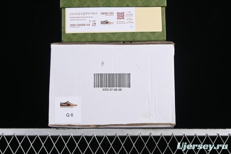 Gucci Tennis 1977 Print Sneaker Retro Casual Canvas Shoes - 02JPO9064