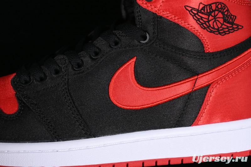 Air Jordan 1 High-Top "Satin Bred" AJ1